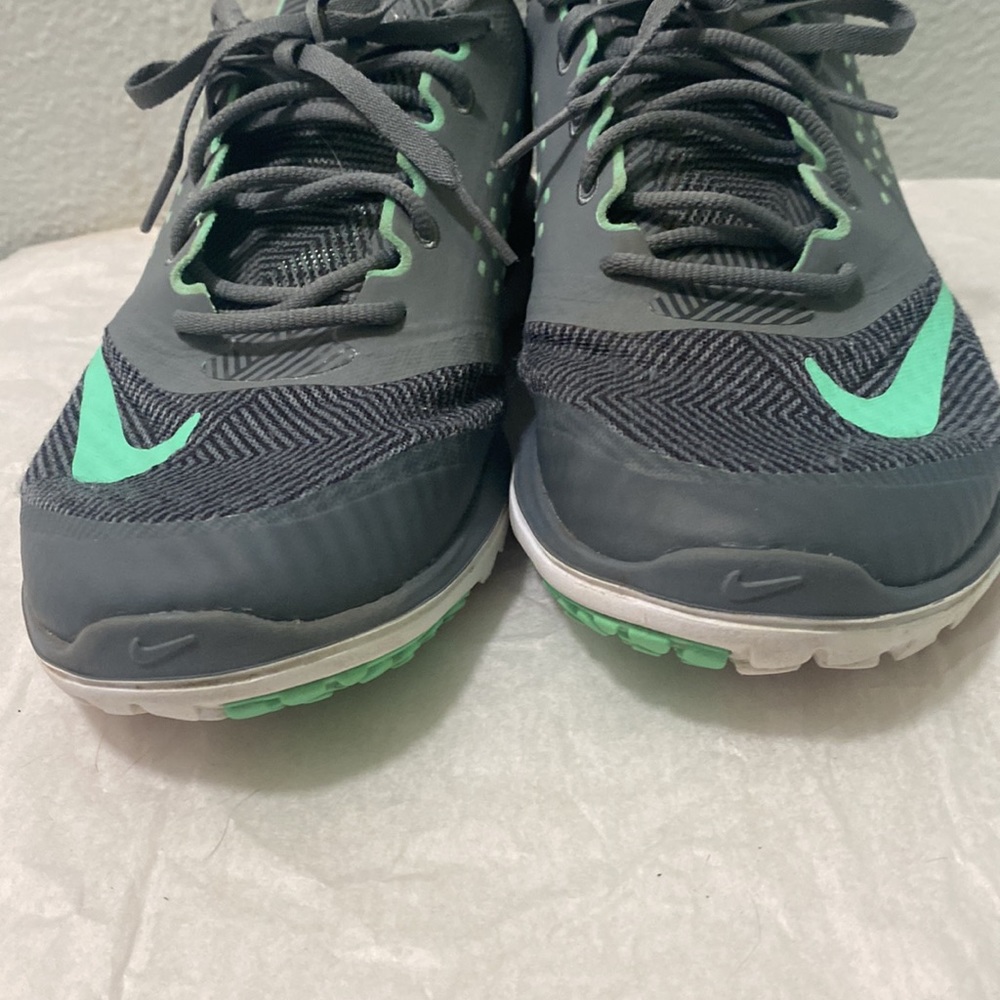 Women’s Nike fit sole shoes size 9. Grey and mint green - Picture 4 of 14